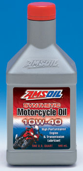 10W-40 Synthetic Motorcycle Oil